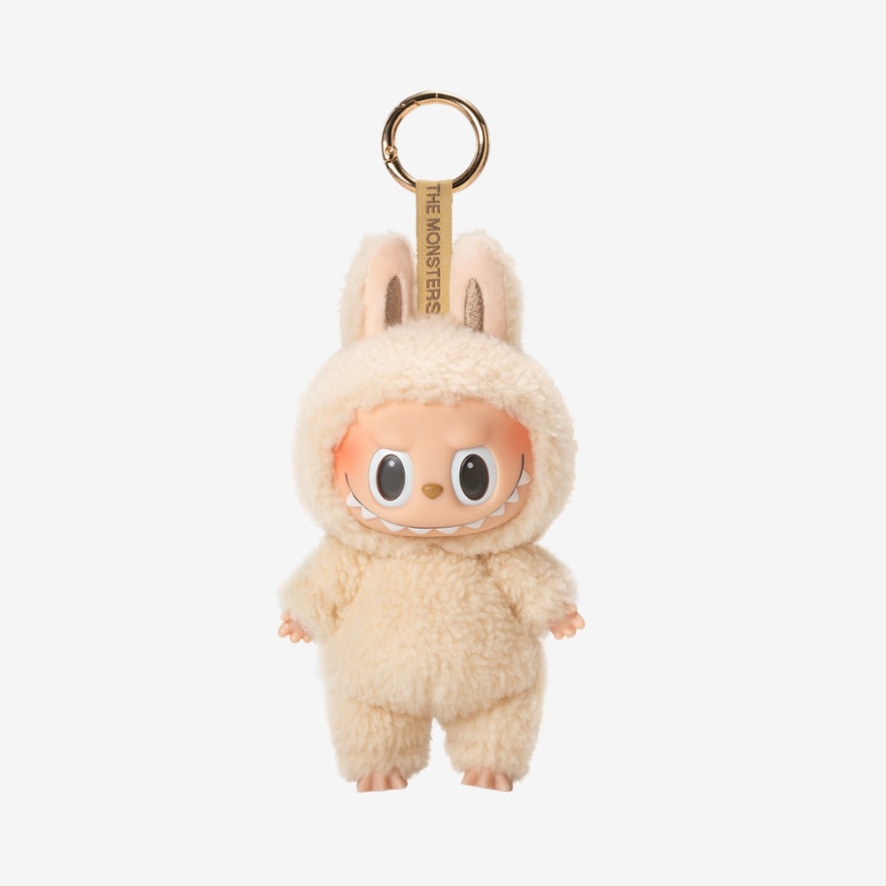 POPMART LABUBU The Monsters Exciting Macaron Plush Series - Soymilk